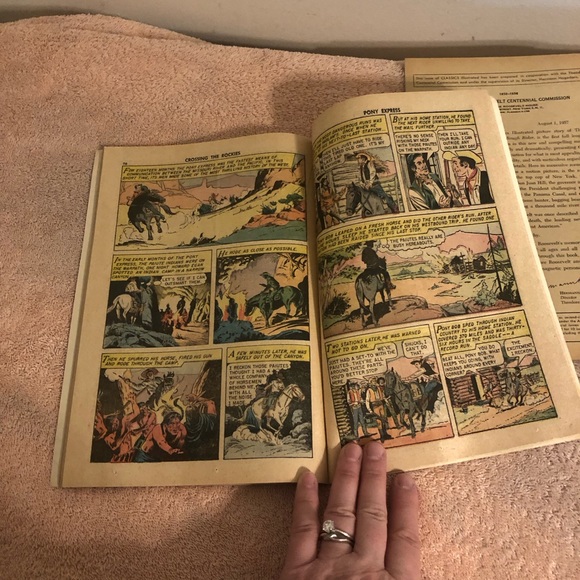 Lot of 2 Vintage Classics Illustrated Special Issue The Rough Rider - Picture 6 of 13